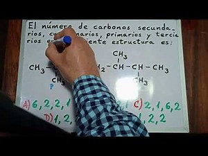 Carbono Primario-Secundario-Terciario-Cuaternario (Química Orgánica)