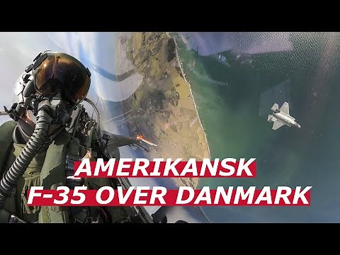 Amerikanske F-35 over Danmark