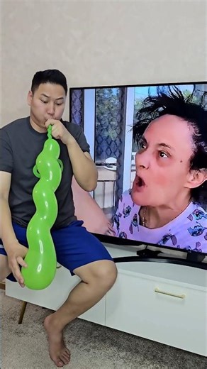 Grandma ! I Found the Mute Button 🎈😂💥