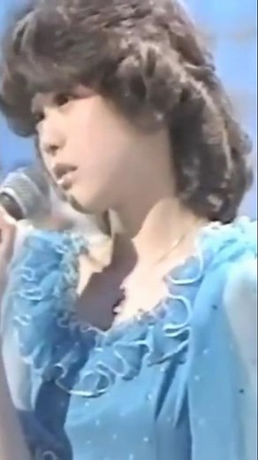 松田聖子 風立ちぬ 1981年12月 青ドレス