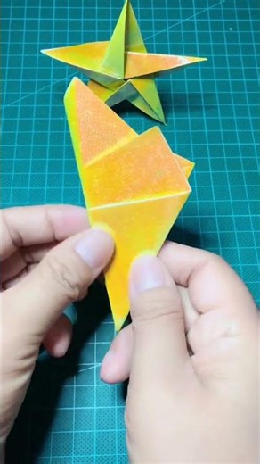 Making origami star step by step ⭐⭐#trending #viral #art and craft#origami