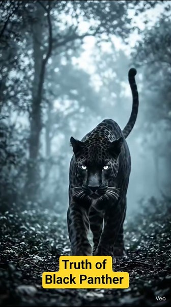 🖤 Black Panther: Nature’s Silent Shadow! 🐆#blackpanther #shortfeed #shorts