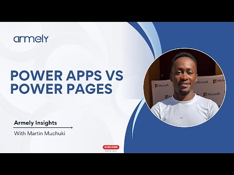 Power Apps vs Power Pages.