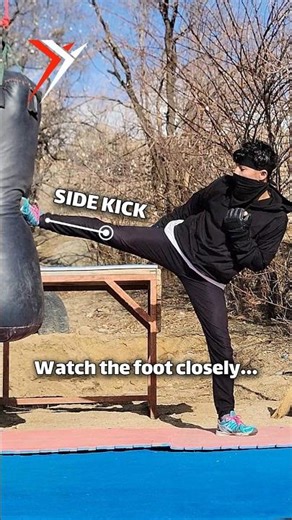Side Kick & Round Kick Tutorial ⚡ Perfect Combo