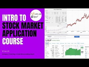 Introduction to Stock Market Application Course | @MATLABHelper ®