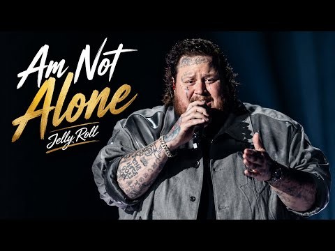 Jelly Roll -Am Not Alone (official lyrics video) Song About God’s Presence & Faith