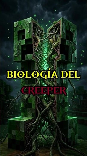 ¿DE QUÉ ESTÁ HECHO EL CREEPER? 🧬 #minecraft #shortsgaming #yogard #biologia