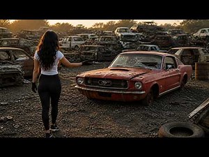Classic Car Restoration | Full Ford Mustang Restoration Timelapse – 50 Years Old to Brand New