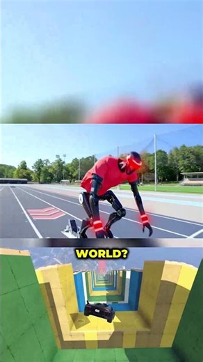 Humans vs Robots Race Showdown