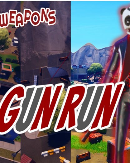 Gun Run: Challenging Exotic Island Arena Experience