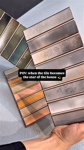 13 reactions | Meet the Borealis Gloss Decor Tile Collection ✨...
