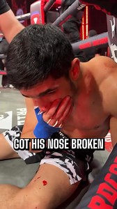 10K views · 55 reactions | He ended the fight with a broken nose  hardcore.fighting (IG) | Red Corner MMA | Facebook