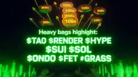 🚀 SUPER BULLISH ALPHA PRINTING SEASON COIN LIST – APRIL 2026 (Parabolic Draft) 🔥Tier 1: Nuclear Beta (20-100x potential)$TAO$RENDER / $RNDR$HYPE (Hyperliquid)$RIVER @River4fun @RiverdotIncTier 2: Rocket Fuel L1s + RWA/DePIN (10-50x legs)$SUI$SOL$ONDO$FET / $ASITier 3: High-Momentum Alpha (5-30x with catalysts)$LINK$INJ$KAS$NEAR$GRASSWildcard Parabolic Moonshots (50x+ spicy)Binance Alpha gemsStrong Solana/Base memes with utility edgeLow-cap AI/DePIN runnersMy personal heavy bags: $TAO • $RENDER