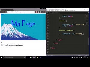 LearnHow: Style a web page using CSS