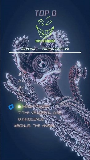 Top 8/Disturbed - (Asylum & Immortalized) #disturbed #metal #asylum #2010