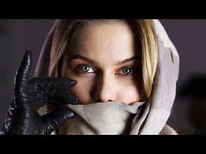 ASMR Scarf and Leather Gloves Muffled Hand and Fabric sounds