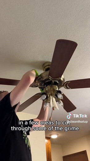 Deep Cleaning a Dusty and Greasy Fan - Satisfying Clean Up