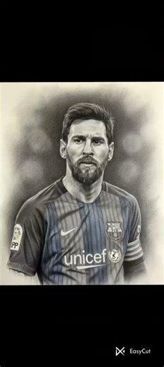 After Dedicated 3 days to draw Messi, Here's the unveiling #asmr #shorts#artwork #messi