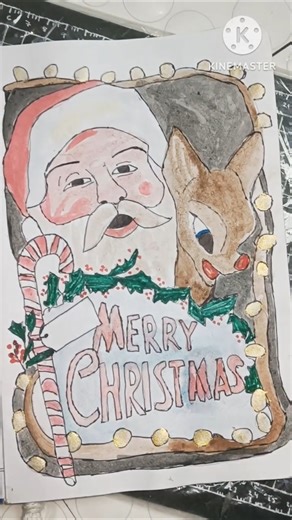 Santa Claus Christmas Drawing Tutorial 🎅 | Easy & Cute Drawing