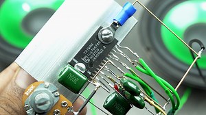 Powerfull Stereo Amplifier Circuit 🔊🔊 | Creative World Pro