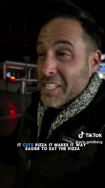 I need someone to explain this to me because I genuinely don’t understand. I’m in Europe. A professional pizza maker — a craftsman — just pulled a perfect pie out of a wood-fired oven. He has the tools. He has the skills. He does this for a living. And then he walks it out to my table whole and hands me a knife and fork like it’s my problem now. The Italians invented pizza. And yet cutting it is apparently where their jurisdiction ends. Here’s what you need to know: • A pizza cutter exists, the 