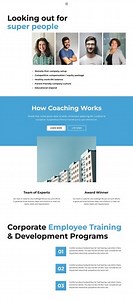 Business Profile - Website Template by Nicepage