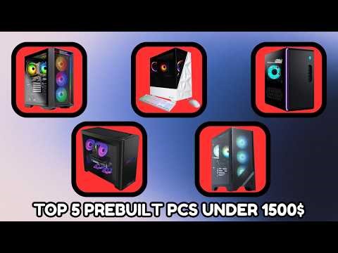 Best Prebuilt Gaming PCs under $1500 | Skytech, CyberPowerPC, Alienware, Lenovo, MSI