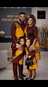 Elegant. Coordinated. Timeless ✨ Luxury Ankara made for couples who love premium style. Best Of Ankara Design — Available to order in wholesale. #AnkaraCouple #LuxuryAnkara #AfricanFashion | Best Of Ankara Design