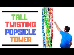 Making a Multi Story Building with Popsicle Sticks