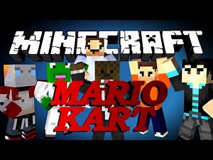 Minecraft Mario Kart (Awesome Resource Pack) w/ Kermit, NoochM, Woofless and More!