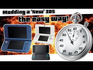 Modding a 'New' 3DS/2DS in 4 Minutes! // super-skaterhax // Modding Made Easy!