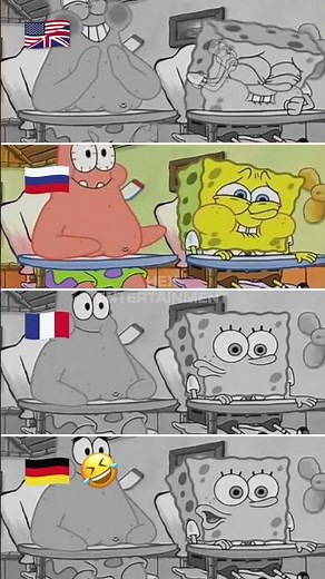 “24” in Multilanguage #spongebob