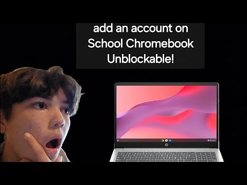 How to sign out and add an account on your School Chromebook!
