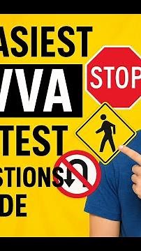 The Easiest DMVVA Sign Test 1 :Question and Answer 10 Questions Guide