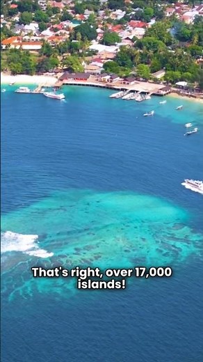 🌴 Indonesia: The Country with the Most Islands in the World! 🇮🇩✨