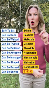 1.5M views · 16K reactions | Safe To  - Edible | Learn English Vocabulary with Me! #learnenglish #vocabulary | JForrest English | Facebook