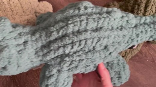 Arlo the Alligator Hand Knitting Pattern, Full Video Tutorial and Written PDF Pattern, Finger Knitting Pattern, Digital Download, DIY Plush - Etsy