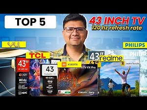 TOP 5 BEST 43 INCH TV 2025 ⚡ BEST 43 INCH QLED TV 2025 ⚡ BEST 43 INCH QLED SMART TV 2025