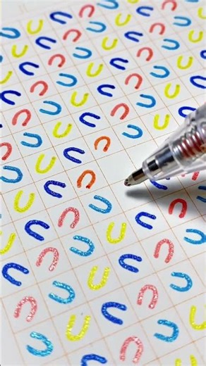 Simple Colors, Happy Days 🥰 #simple #colors #art #handwriting #happy #easy #shorts