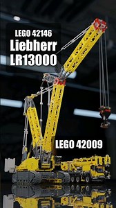 LEGO 42146 Liebherr LR13000 Animated Speedbuild | LEGO Cranes | Blender Geometry Nodes Animation