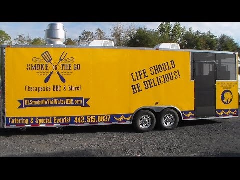 M&R - New South Smoker Concession Trailer