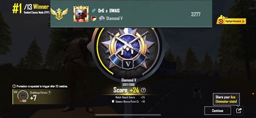 Platinum Rank Conquest in PUBG Mobile