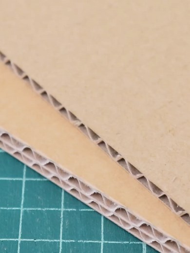 DIY Shadow Box Frame Using Upcycled Cardboard Materials