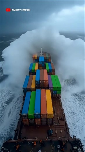 😱Secret of cargo ship!