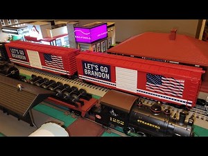Trump MTH Premier Let's Go Brandon 2024 & 2020 Boxcars - Patricks Trains Exclusive - One of 96