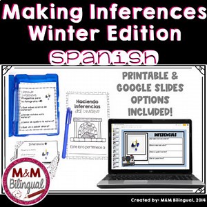 Making Inferences in SPANISH | Winter Edition - Actividades de inferencia