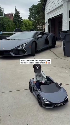 POV: Your Child's First Car Is a Supercar 🏎️ | Luxury Ride-On Dream