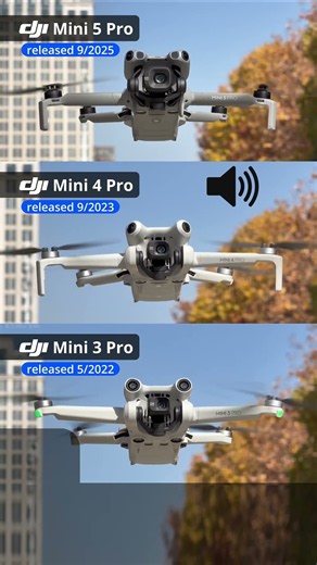 Which Upgrade Was the Best? 👉 DJI Mini 3 Pro to Mini 4 Pro or Mini 5 Pro