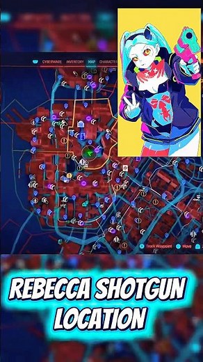 Rebecca’s ICONIC Shotgun LOCATION-where to find#cyberpunk2077 #cyberpunkedgerunners #gaming