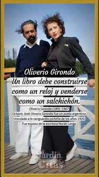 A book should be built like a watch and sold like a sausage. - Oliverio Girondo